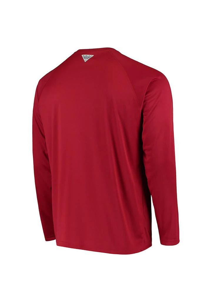 Columbia NCAA Oklahoma Sooners Terminal Tackle Omni-Shade Raglan Long Sleeve T-Shirt 3
