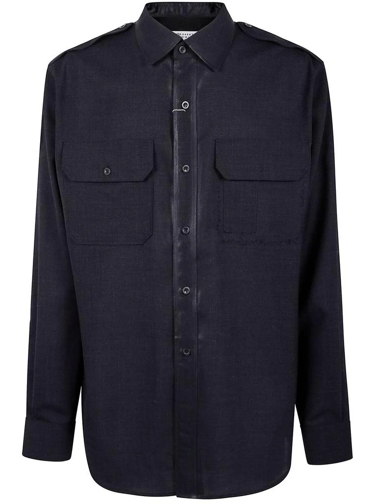 MAISON MARGIELA Maison Margiela Long-Sleeved Shirt from Cettire