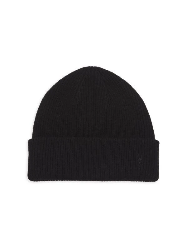 ALL SAINTS Rib-Knit Wool Beanie 1