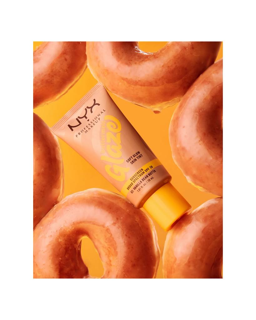 Octopus x Nyx Buttermelt Glaze Tint, Fond De Teint Spf30 Jusqu'À 12H De Tenue, Vanilla Bean Butta