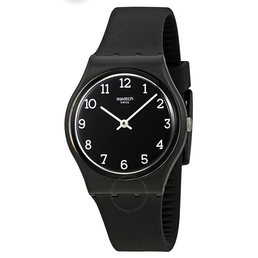 Swatch Original Blackway Black Dial Men's Watch GB301 1