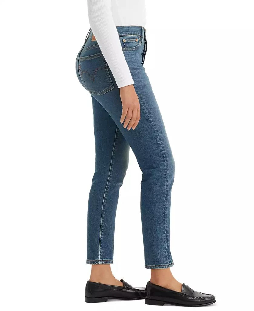 Levi
s Women
s Wedgie Straight-Leg High Rise Cropped Jeans 2
