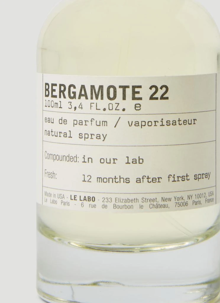 Le Labo Bergamote 22 Eau De Perfum 3