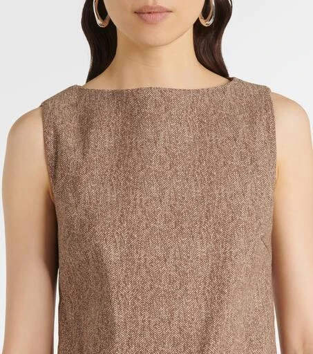 Staud Sheila belted midi dress 4