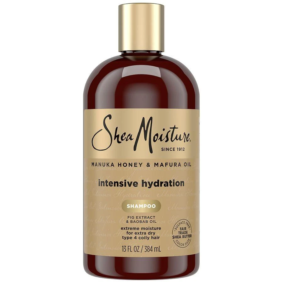 SheaMoisture Intensive Hydration Shampoo Manuka Honey and Mafura Oil Manuka Honey and Mafura Oil