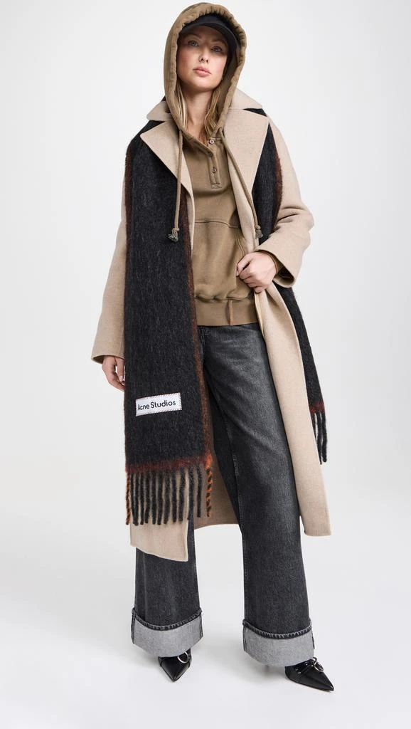 Acne Studios Wool Mohair Scarf 2