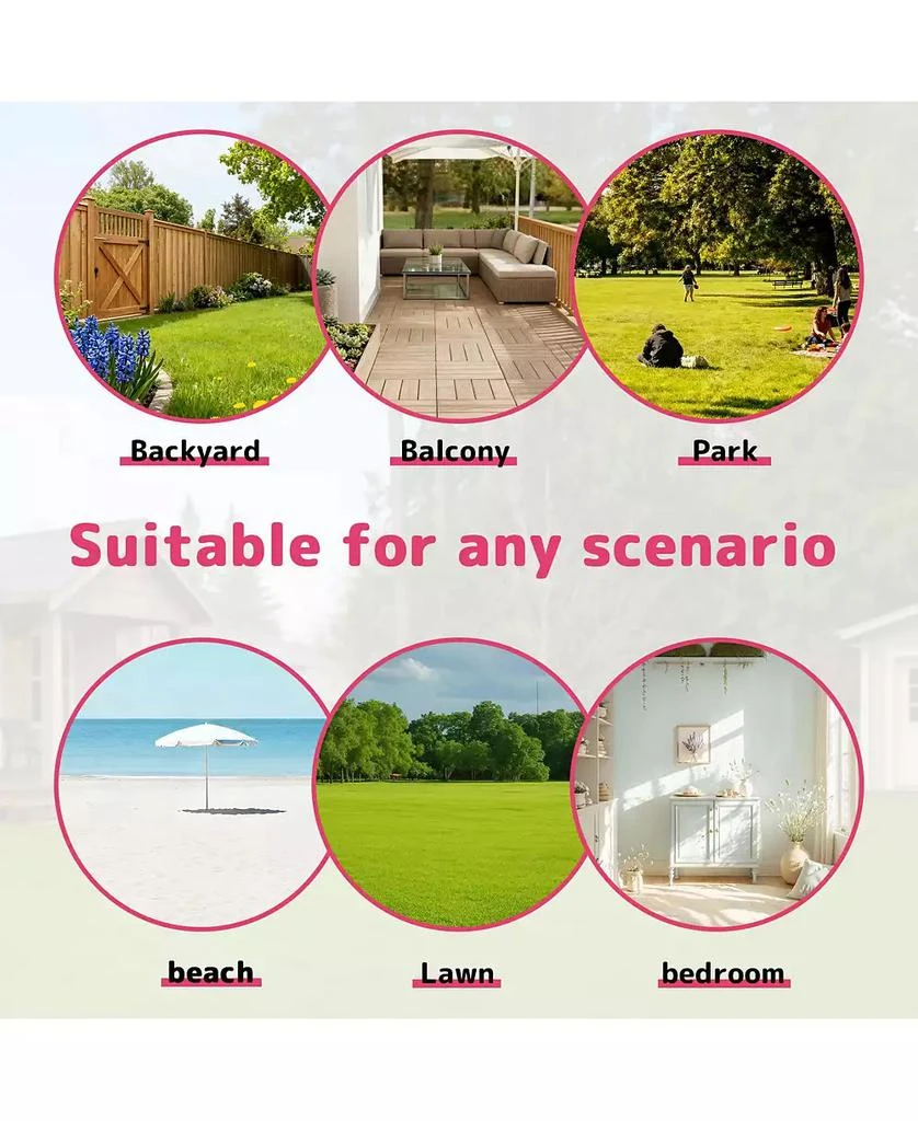 SUGIFT Large Kids Playhouse for Indoor Outdoor with Basketball Ring Toss Play and DIY Stickers for Girls Boys Ages 2 7