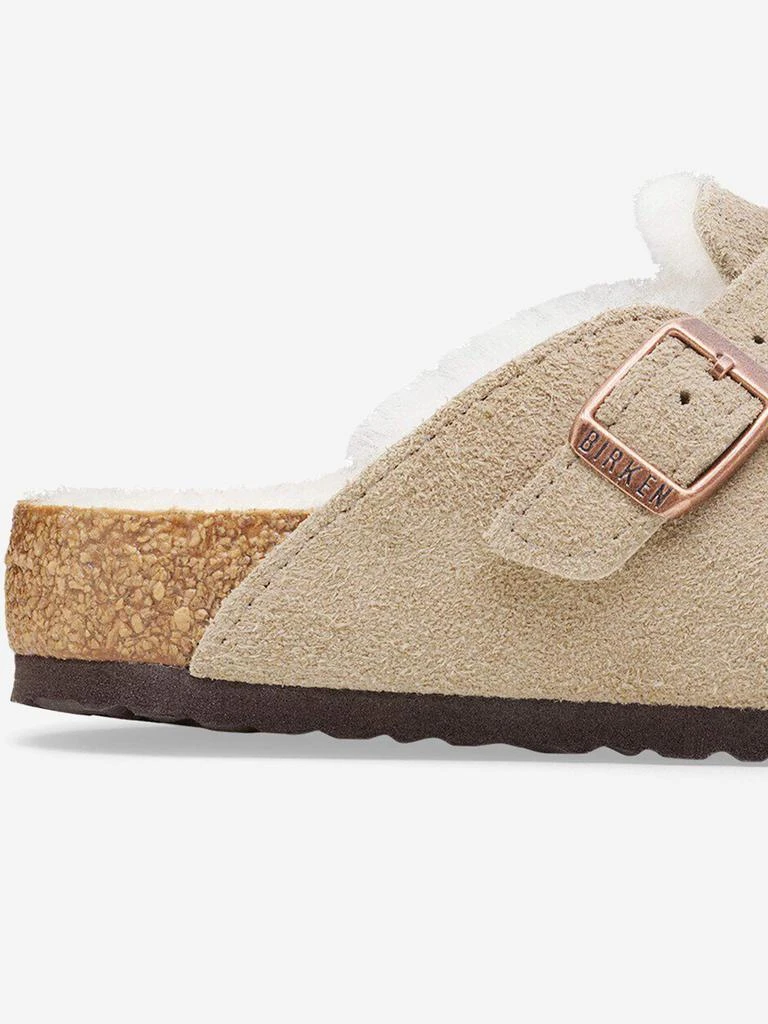Birkenstock BIRKENSTOCK Kids Boston Shearling Clogs in Beige 5