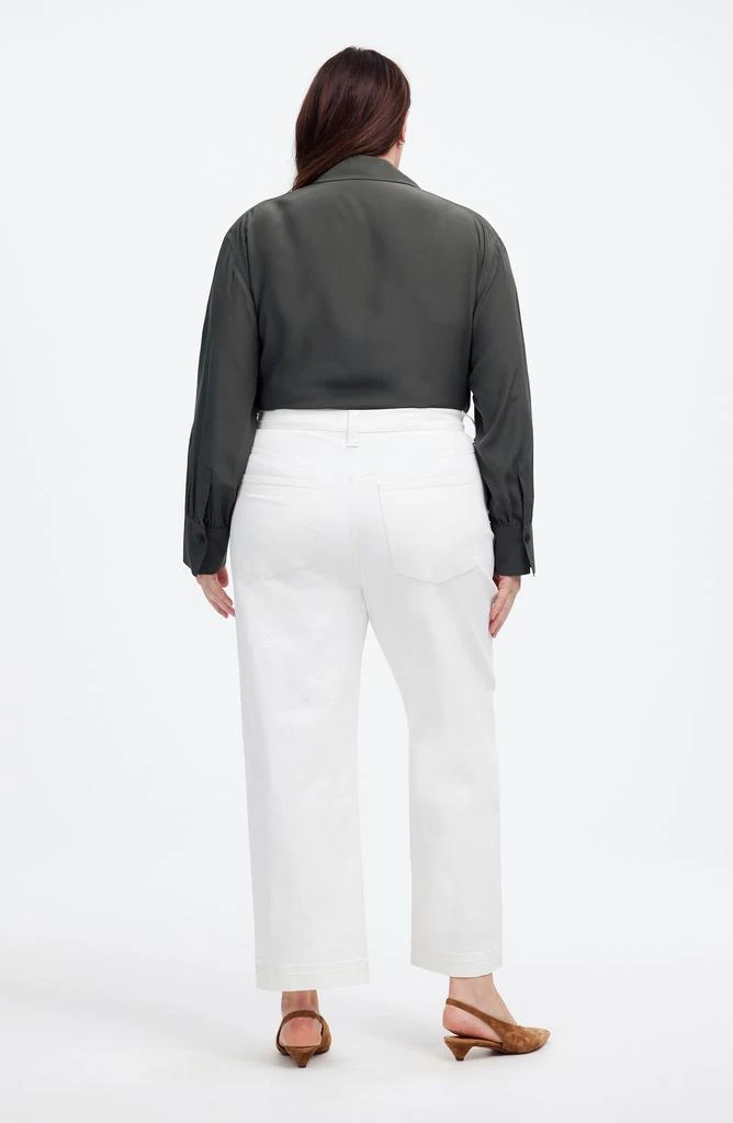 Madewell The Perfect Vintage Wide Leg Crop Jeans 4