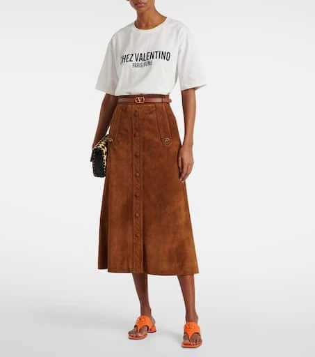 Valentino VLogo Signature leather thong sandals 3