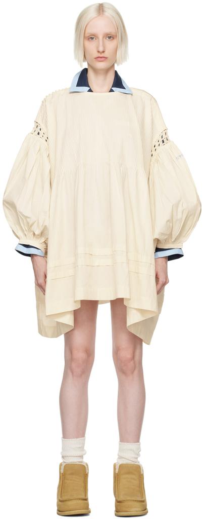 Story mfg. Off-White Mon Minidress