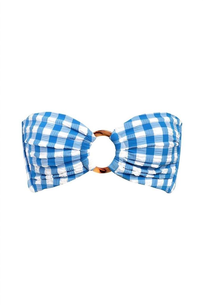 Montce Montce - Women's Tori Ties Bandeau Bikini Top