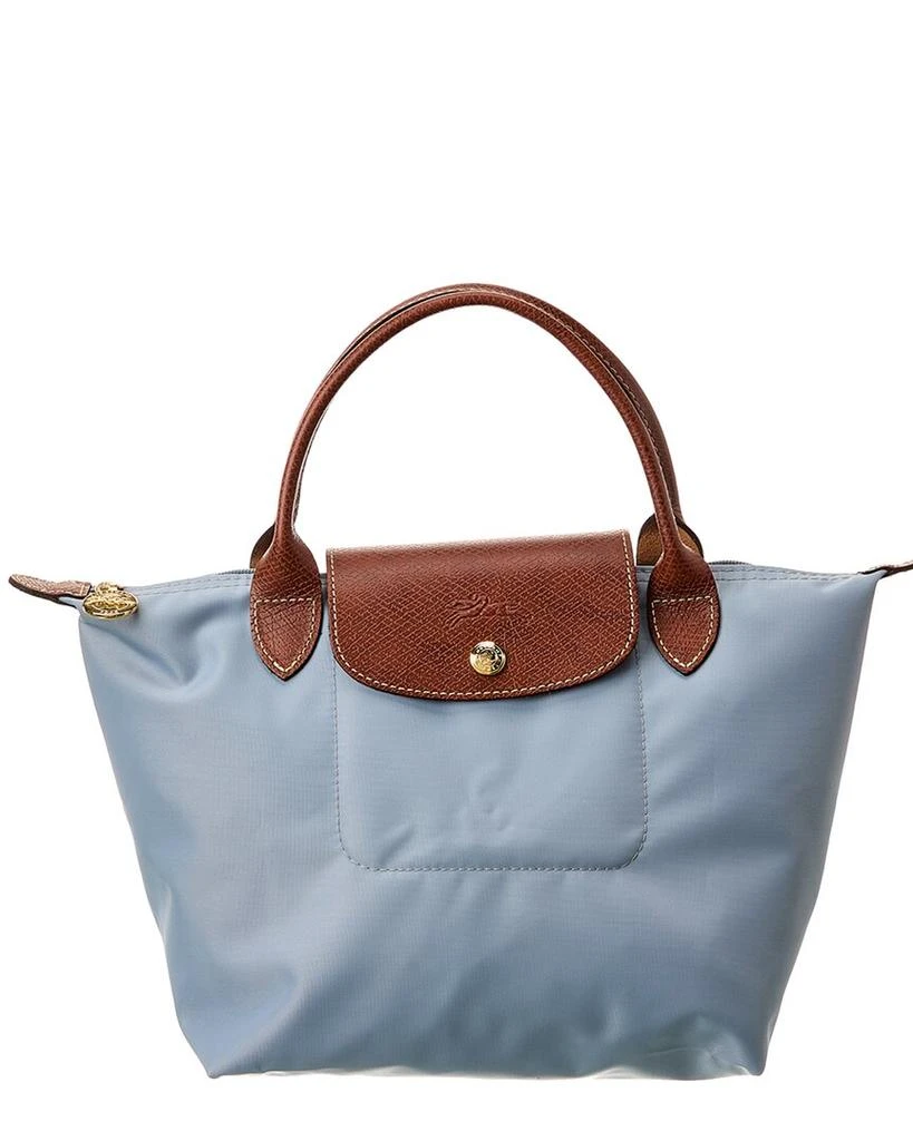 Longchamp Longchamp Le Pliage Original Small Canvas & Leather Tote 1