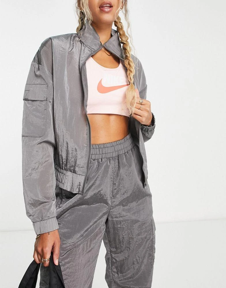 ASOS ASOS 4505 cropped utility jacket co ord 1