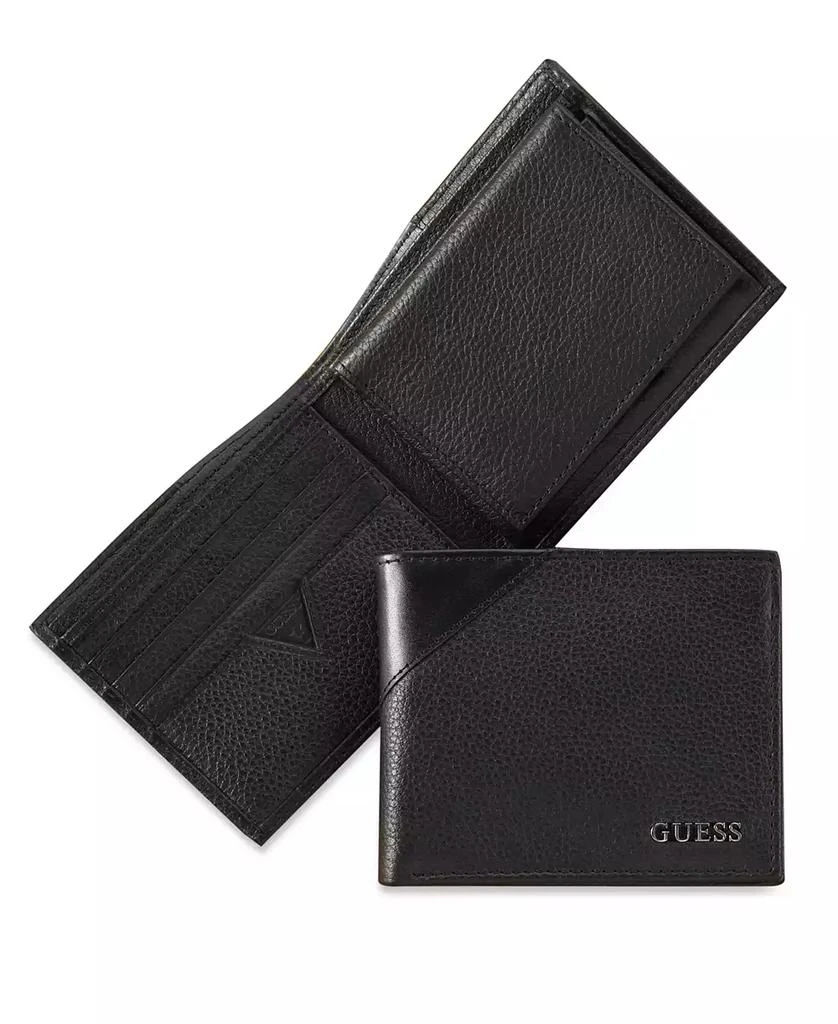 GUESS Men's Monterrey Billfold Wallet with Removable Passcase 1