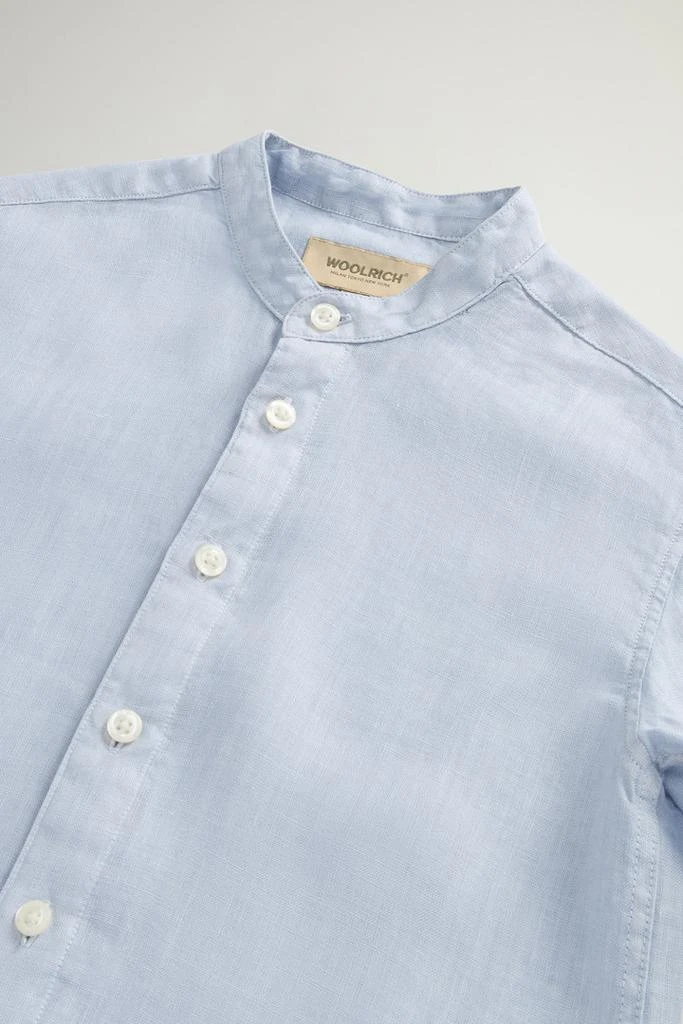 Woolrich Boys’ Garment-Dyed Pure Linen Shirt - Boys - White 3