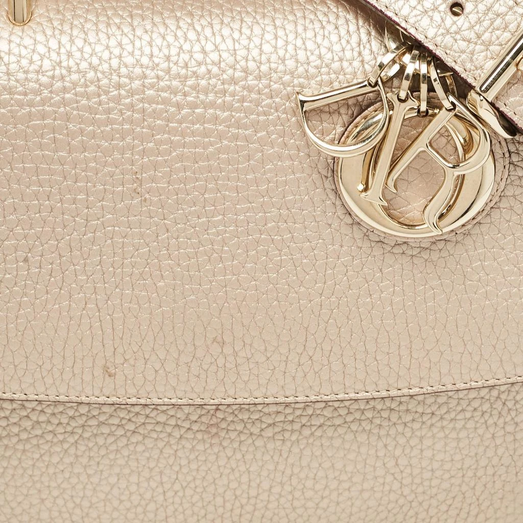 Dior Dior Bronze Leather Mini Be Dior Top Handle Bag 7