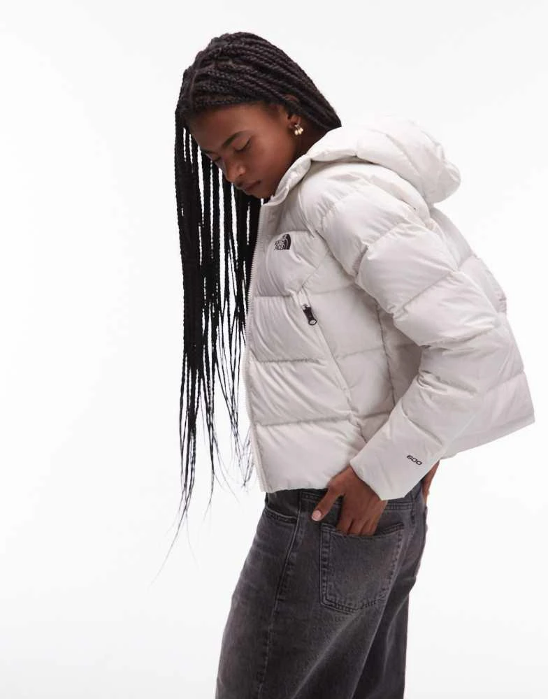 The North Face The North Face Hyalite down jacket in off white 4