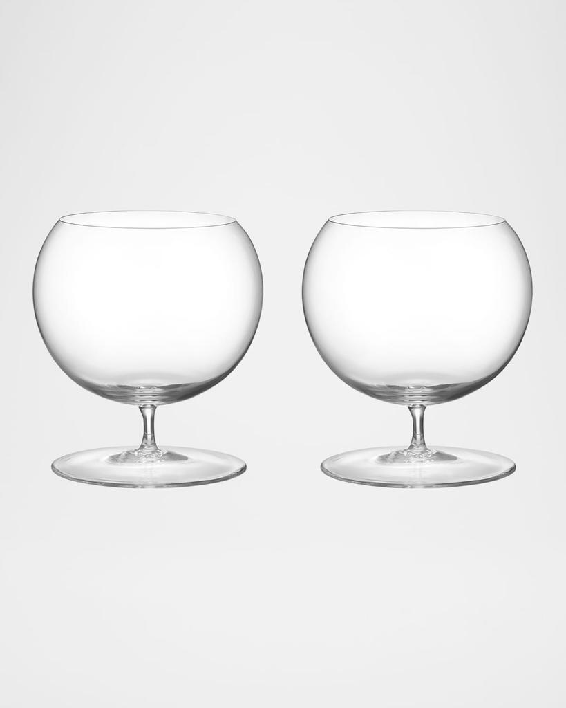 Orrefors Geometry 22.5 oz. Cognac Glasses, Set of 2