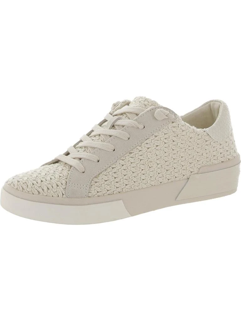 Dolce Vita ZINA CROCHET Womens Leather Cushioned Footbed Casual And Fashion Sneakers 1
