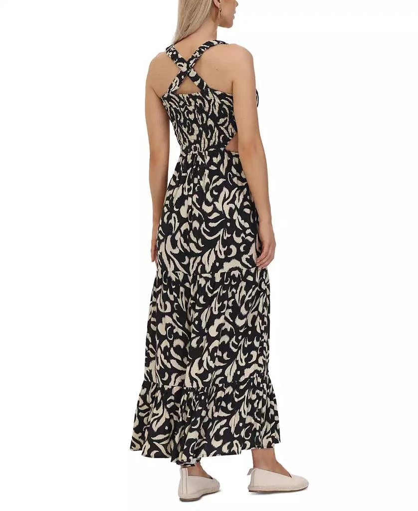 Frye Women's Smocked Cutout Maxi Dress 2