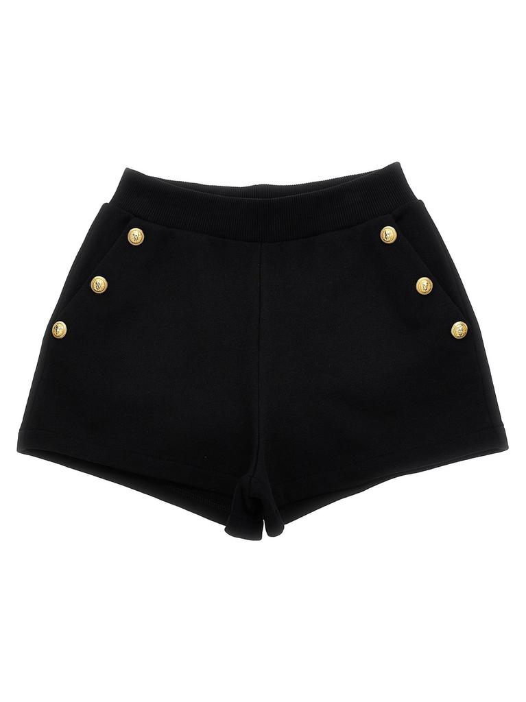 子供用コスチューム・着ぐるみ BALMAIN KIDS 'Leone Catena' joggers Black Balmain Balmain Kids 'Leone Catena' Joggers - BeyondStyle