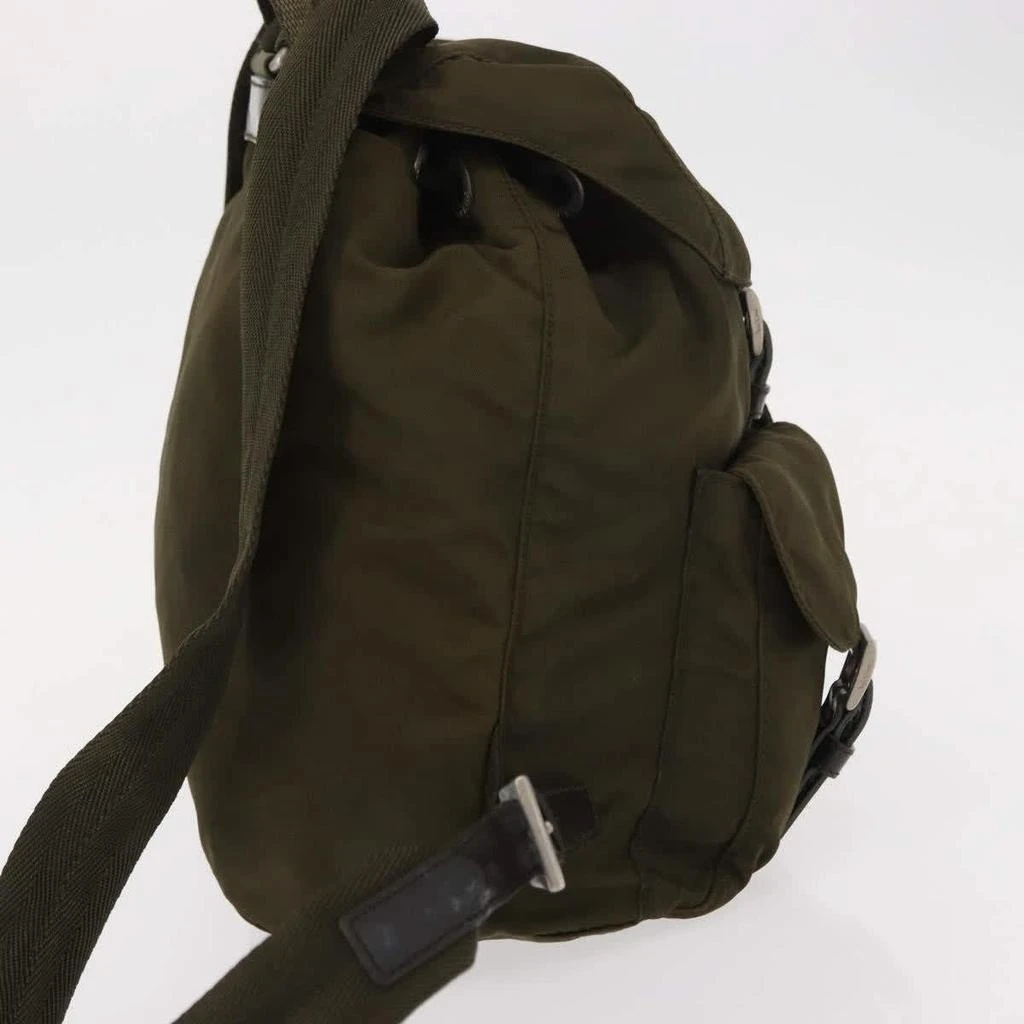 Prada Double Front Pocket Backpack Tessuto Nylon Backpack Bag (Pre-Owned) 4