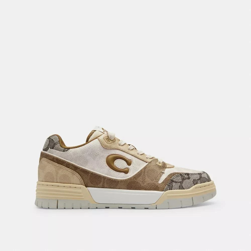 Coach Soho Sneaker In Mixed Signature 1