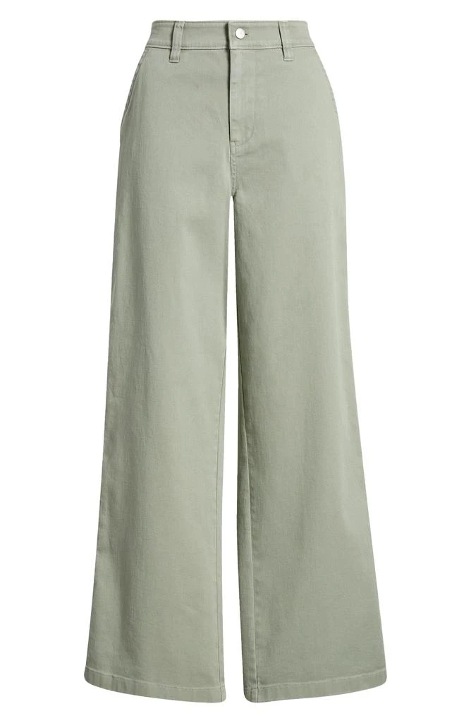 BP. High Waist Wide Leg Twill Pants 6