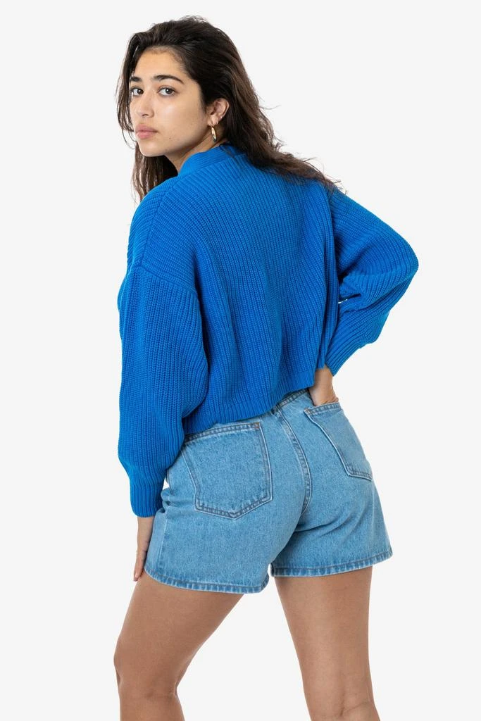 Los Angeles Apparel FM35GD - Fisherman Cropped Cardigan 14