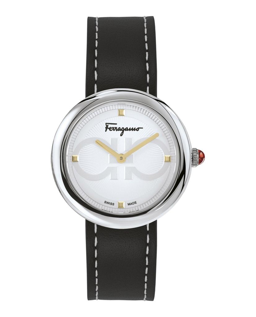 Salvatore Ferragamo Ferragamo Chic Leather Watch
