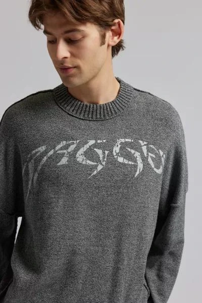 The Ragged Priest The Ragged Priest Direction Distressed Crew Neck Sweater 4