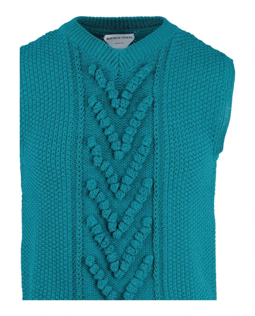 Bottega Veneta Aran Knitted Vest 3