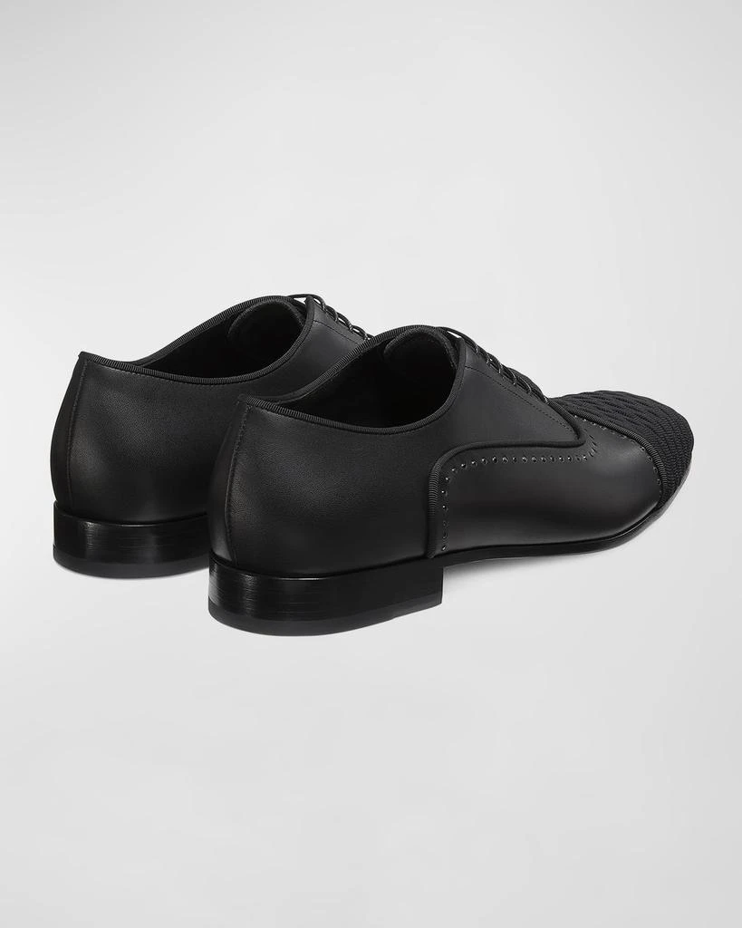 Stuart Weitzman Men's Premiere Party Cap-Toe Oxford Loafers 3