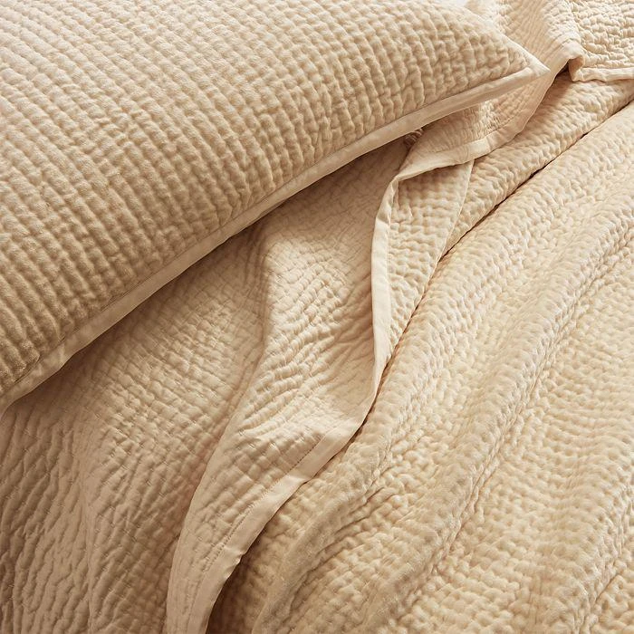 Donna Karan Home Quilted Velvet King Sham 6