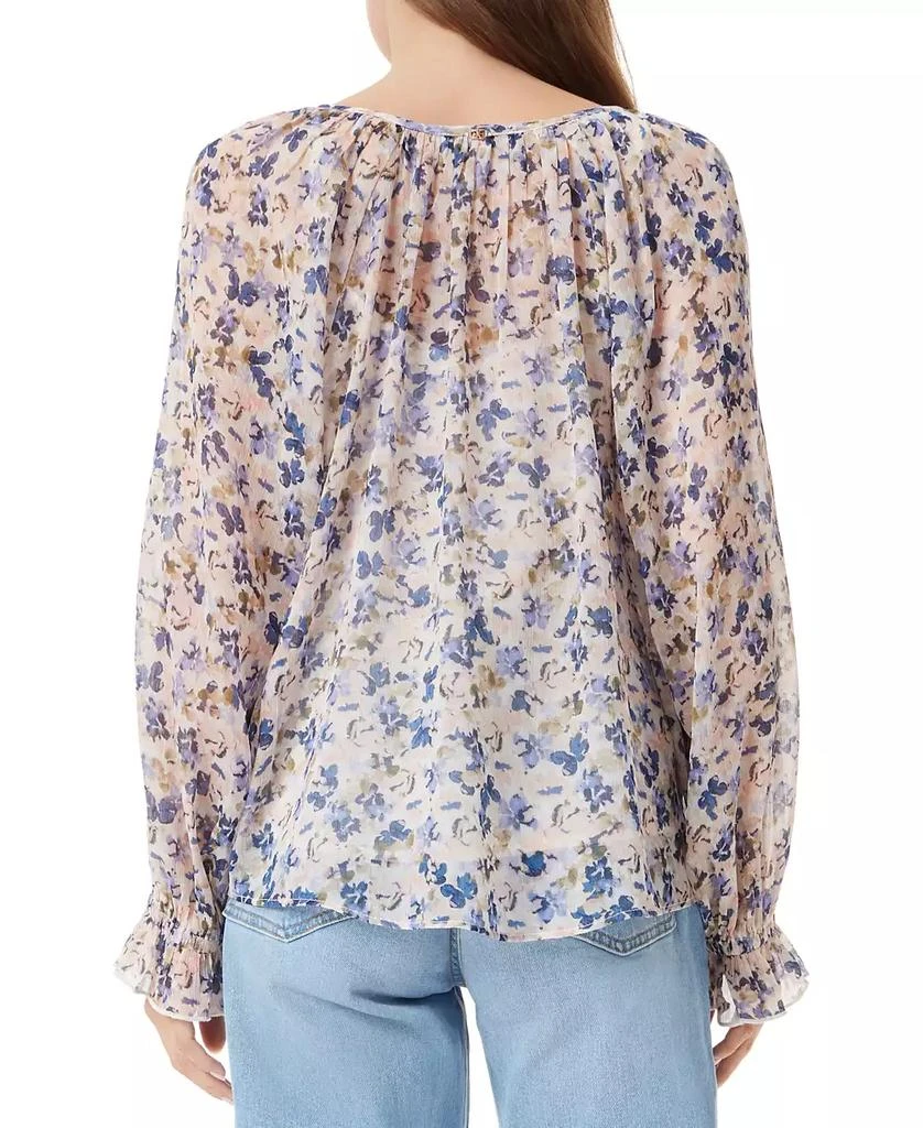 Sam Edelman Women's Kelsie Printed Popover Blouse 3