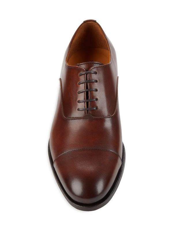 Saks Fifth Avenue William Leather Oxfords 5