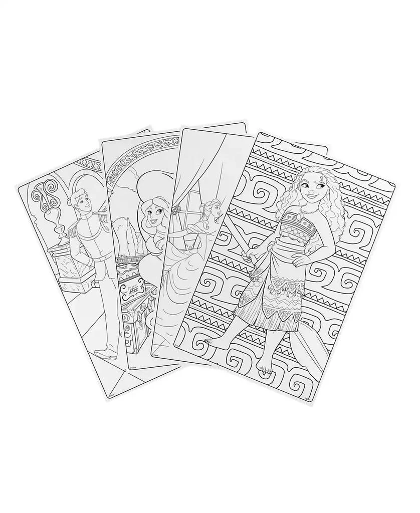 Crayola Giant Coloring Princess Pages, Pack of 4 3