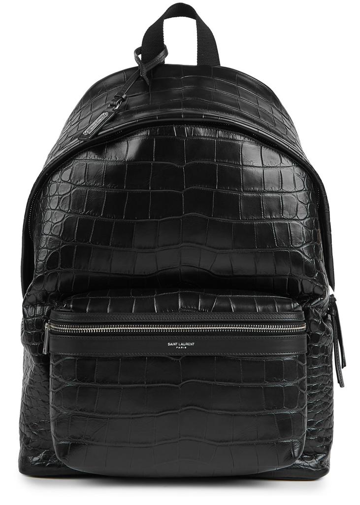 VIP【関税送料無料】希少 SAINT LAURENT BACKPACKS Saint Laurent City Backpack | Black | FARFETCH