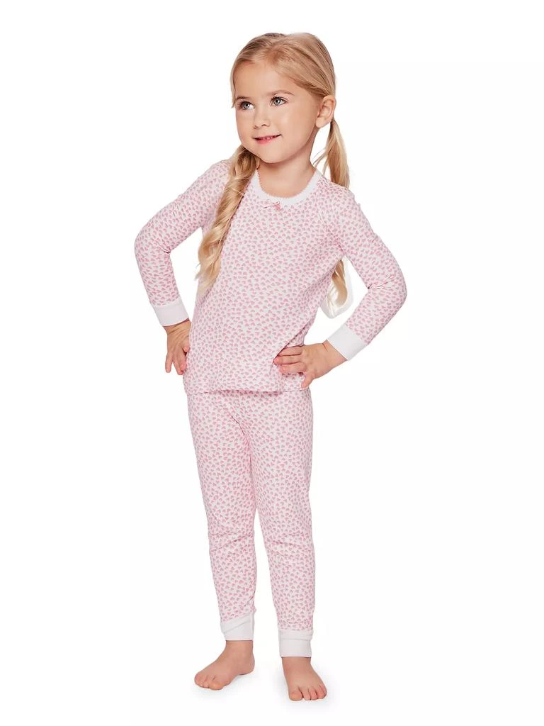 Petite Plume Little Kid
s
Kid
s Sweetheart 4-Piece Pajamas Set 3