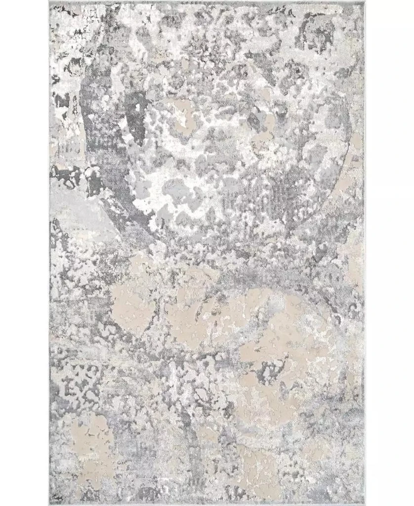 nuLOOM Cyme Vintage-Inspired Natalya Gray 5' x 8' Area Rug 1