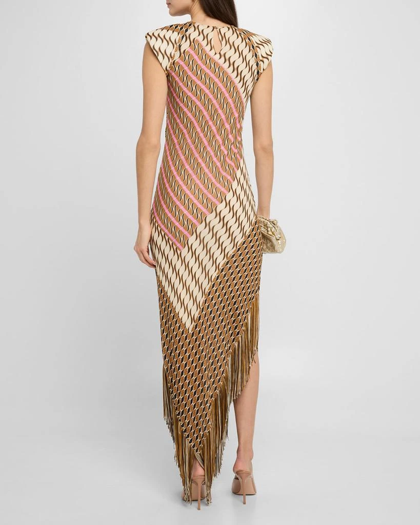 slim fit dress slacks St. John Metallic Gold Pleated Knit Dress Size 2 – Flower Moon Boutique