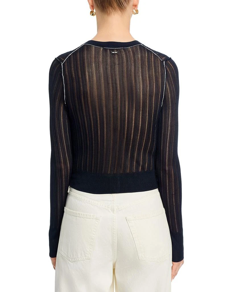 TOCCIN Crosby Cropped Cardigan Sweater 3