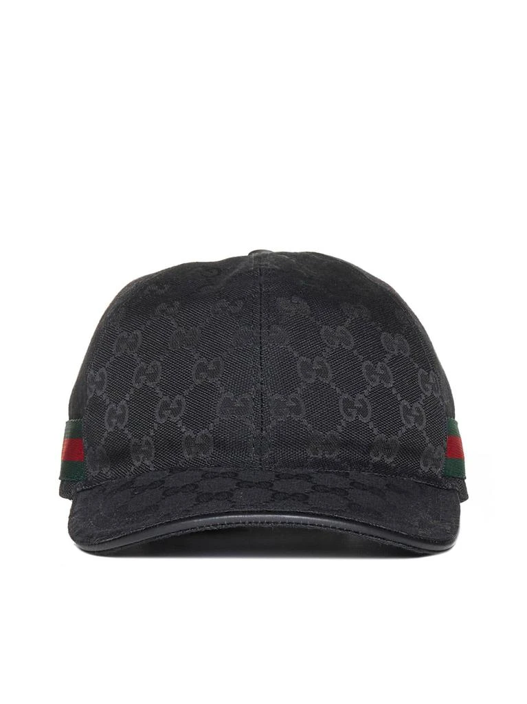 Gucci GUCCI | Black Original GG canvas baseball cap | Man | M 1