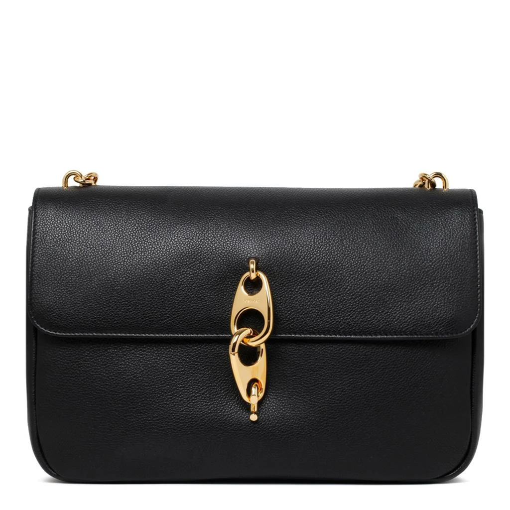 Tom Ford Tom Ford Chain-Linked Foldover Top Shoulder Bag 1