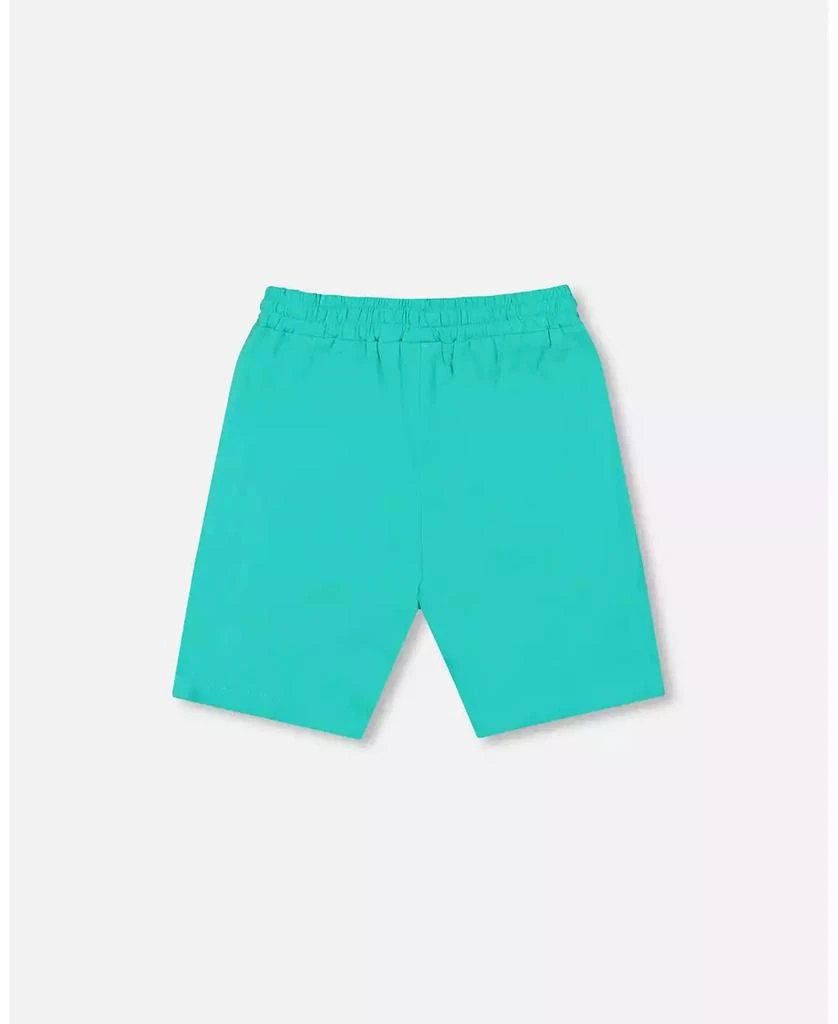 Deux par Deux Toddler Boys Cotton Jersey Shorts Turquoise - Toddler|Child 2
