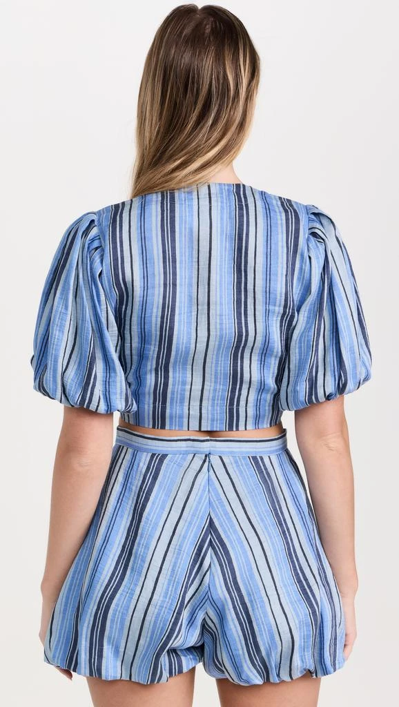 LISA MARIE FERNANDEZ Pouf Tie Blouse 2
