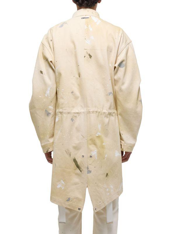 Helmut Lang Painted Cotton Parka