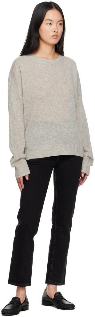 6397 Gray Off-Gauge Sweater 4