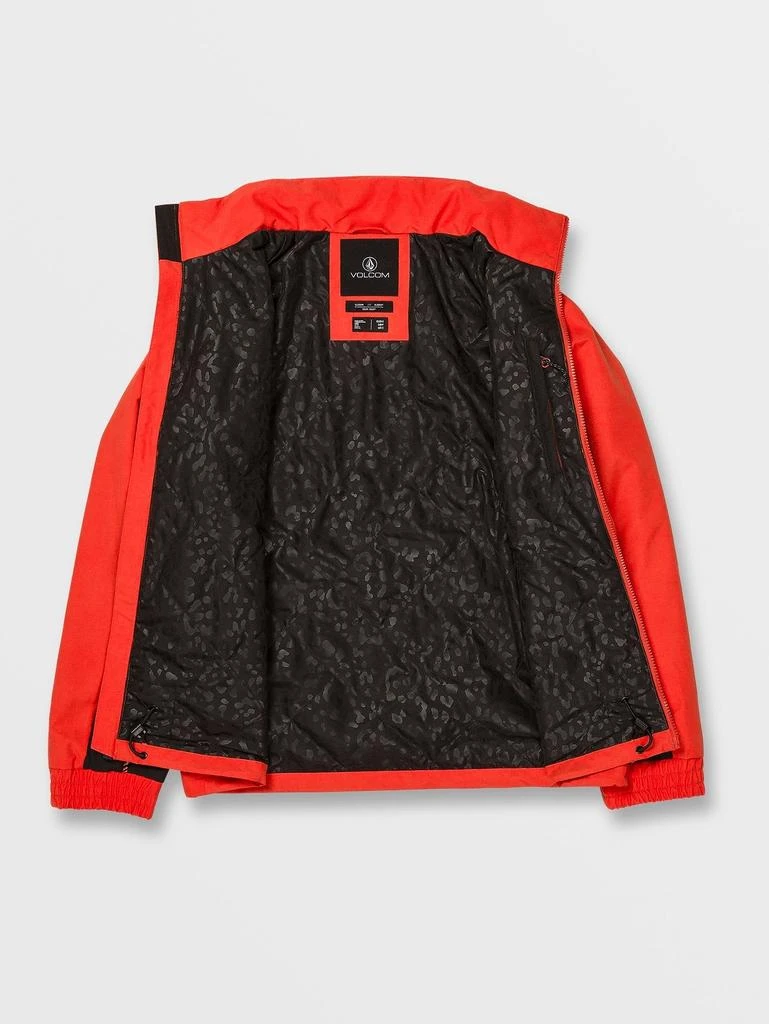 Volcom Womens V-Sauce Insulated Jacket - Orange Shock 2
